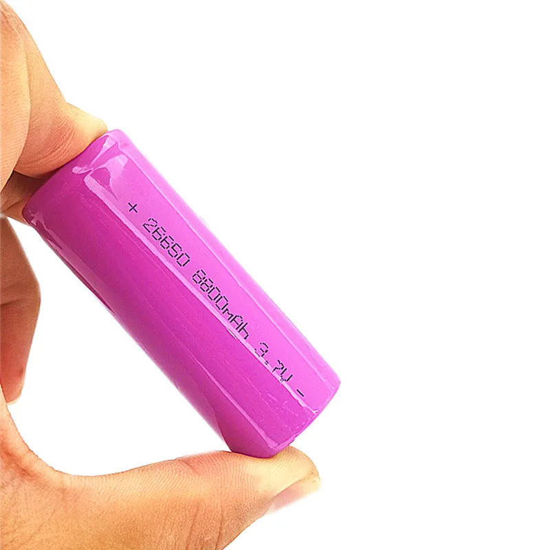 

5PCS OOLAPR 26650 8800mah 26650 Li-ion 3.7v Rechargeable Battery for Flashlight new packing