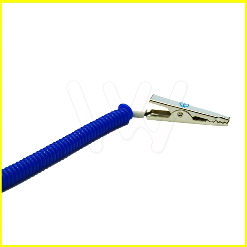 Dental Patient Bib Clips Chains Coil Napkin Holder Crocodile Clip Stretchy (3)