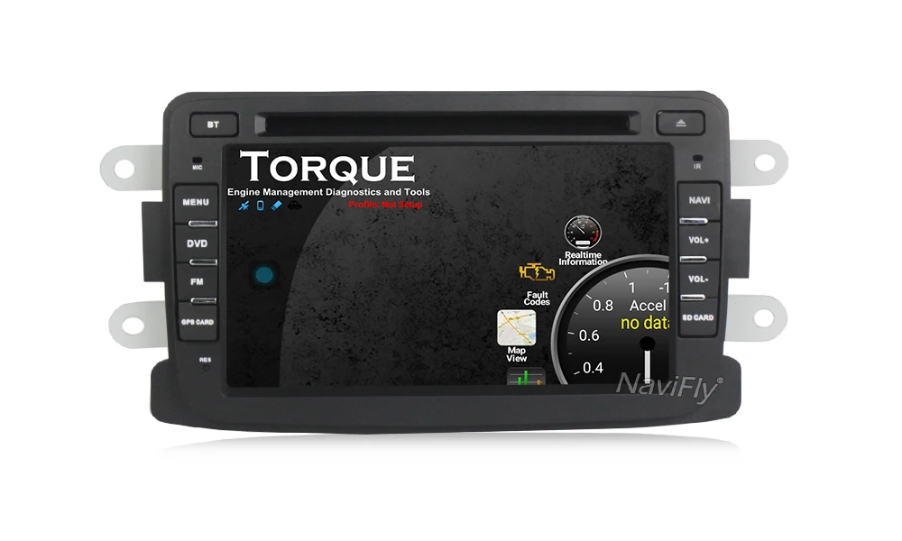 Clearance Navifly 1024*600 Quad Core Android 7.1 2G RAM 7inch Car DVD GPS Navi Radio vedio Player For Dacia/Duster/Logan/Sandero 15