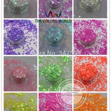 TCT-102 перламутровые цвета Блестящая бабочка форма для дизайна ногтей Дизайн ногтей и DIY Размер: 3 мм