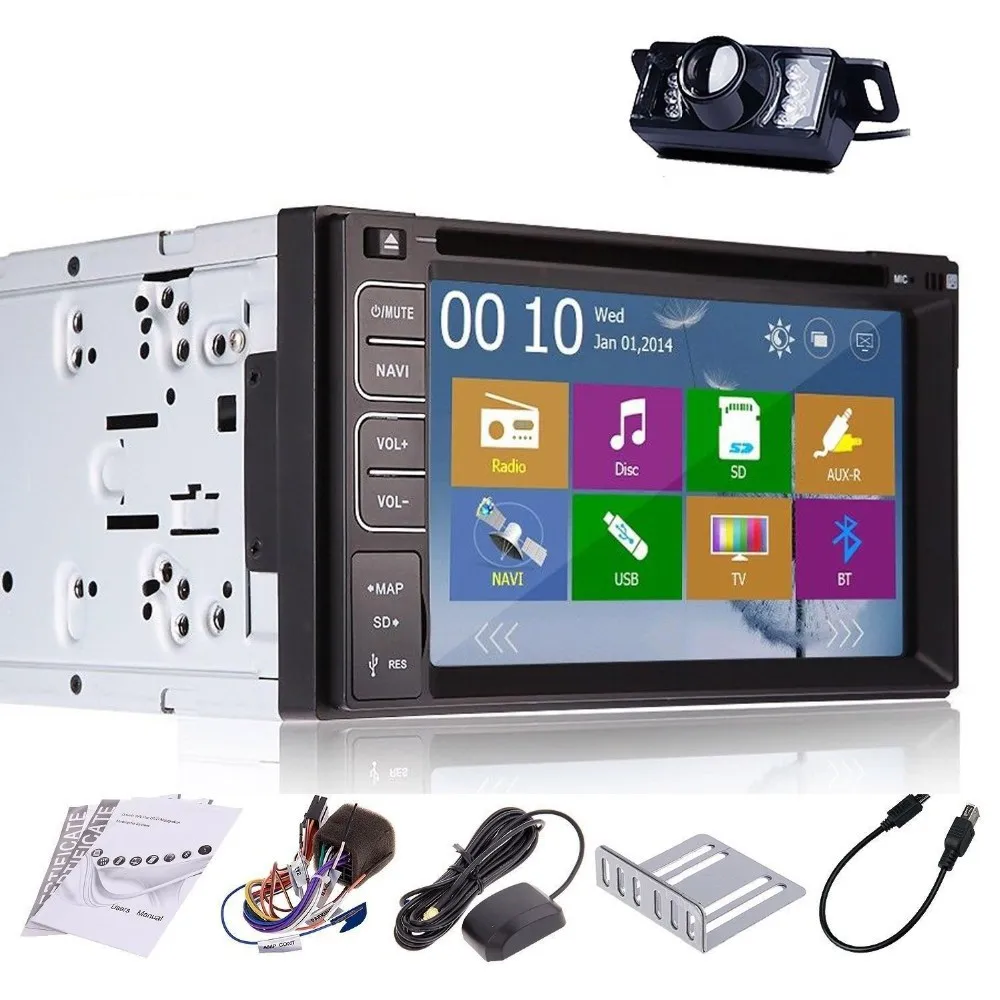 Perfect BT+Radio 6.2inch double 2 Din car GPS Navi DVD player CD for Nissan TIIDA QASHQAI sunny PATHFINDER MU stereo Radio 34