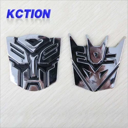

Transformers car Decoration Sticker Logo Zinc alloy 3D Autobot Decepticon Emblem Badge Decal Truck car styling