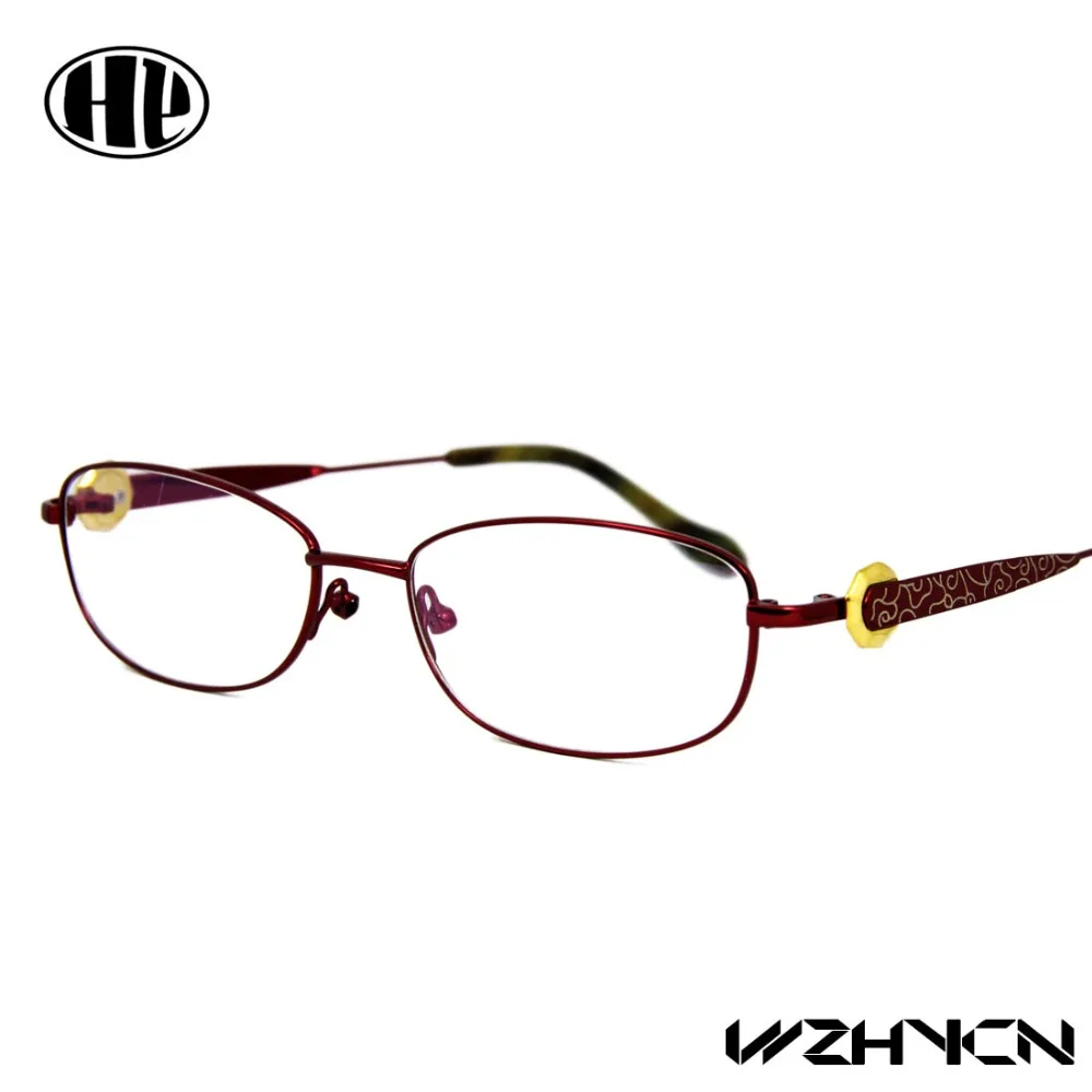 

2017 Retro Women Eyewear Clear Lens Oculos De Grau Alloy Eye Glasses Floral Optical Frames Vintage Oculos