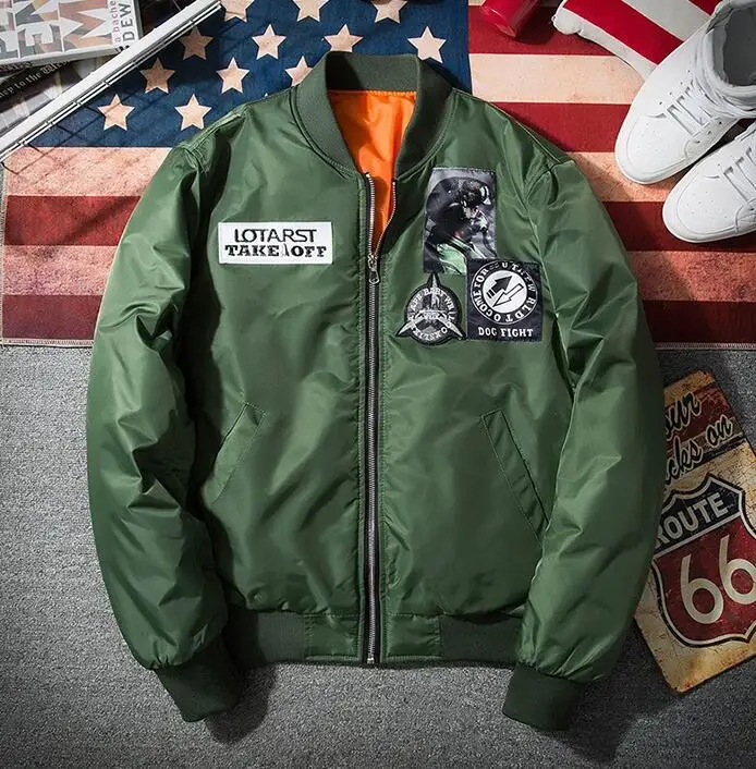 

yizlo ma1 bomber jacket mens spring jackets men anorak military jaqueta masculina casaco masculino aeronautica pilot jacket