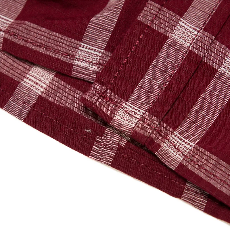 Casual Men's Long Sleeve Plaid Dress Shirt Cool Classic 100% Cotton Male Social Work Business Dress Shirt Tops Camisa Masculina (8)