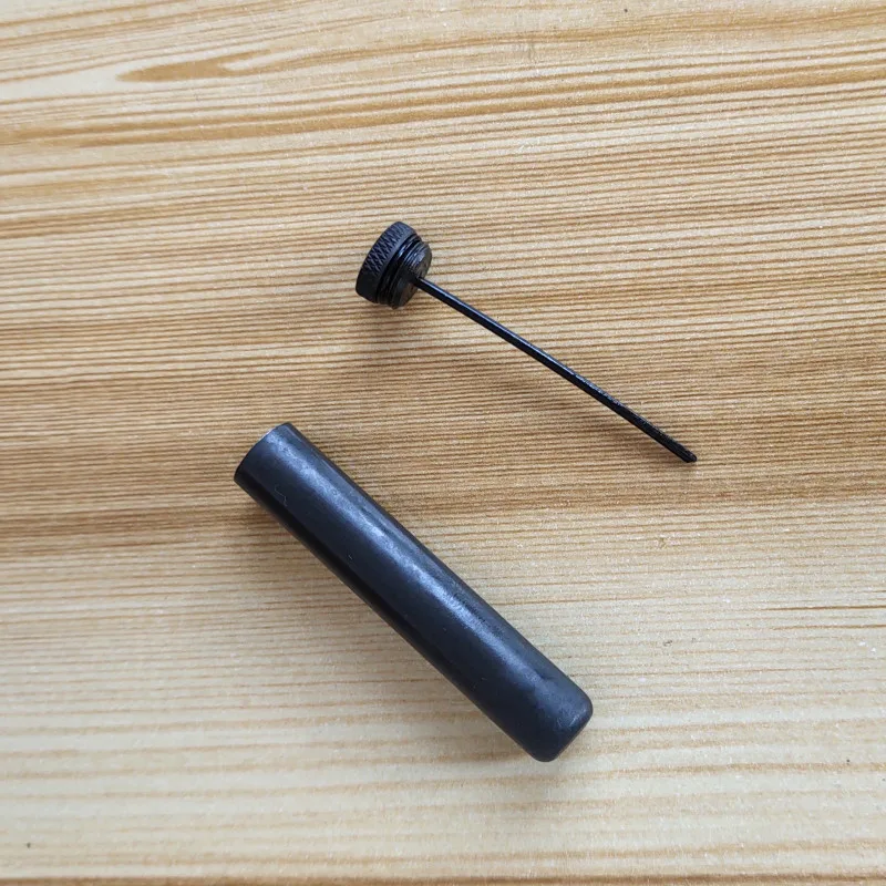 

M1 CARBINE OILER - NO MARKINGS - BLUED STEEL - HOLDS SLING ON STOCK