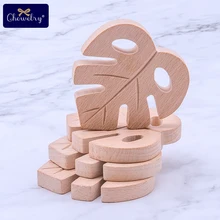 1/2pc faia mordedor de madeira tartaruga folhas decoração de madeira brinquedos diy pingente artesanato graffiti roedor de madeira mastigar mordedor para crianças bens