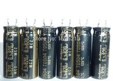 100pcs 820uF 6.3V RUBYCON MCZ Series Ultra Low ESR 8x25mm 6.3V820uF Motherboard Capacitor