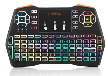 

I8 Plus Russian Handheld Wireless Keyboard Flying Mouse Touchpad Lithium Battery Keyboard gaming keyboard pc gamer