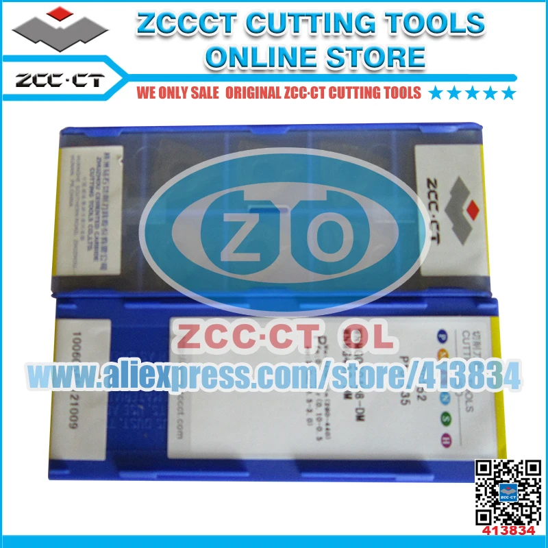 

Free Shipping ZCCCT cutting tool cnc turning inserts cutter 1 pack