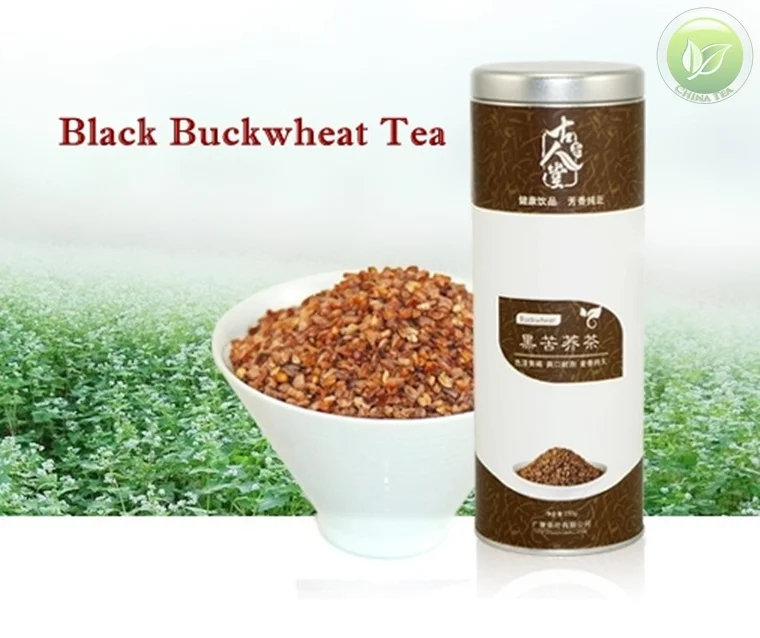 China Herbal Tea,Sichuan Black Buckwheat Tea,100 Nature Grain Tea,250g