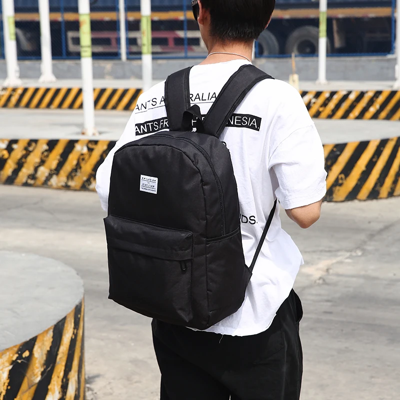 

2019 Men Oxford Backpack Textile Fashion School Bag For Teenage Boy Man Children Bagpack Backbag Rucksack Knapsack