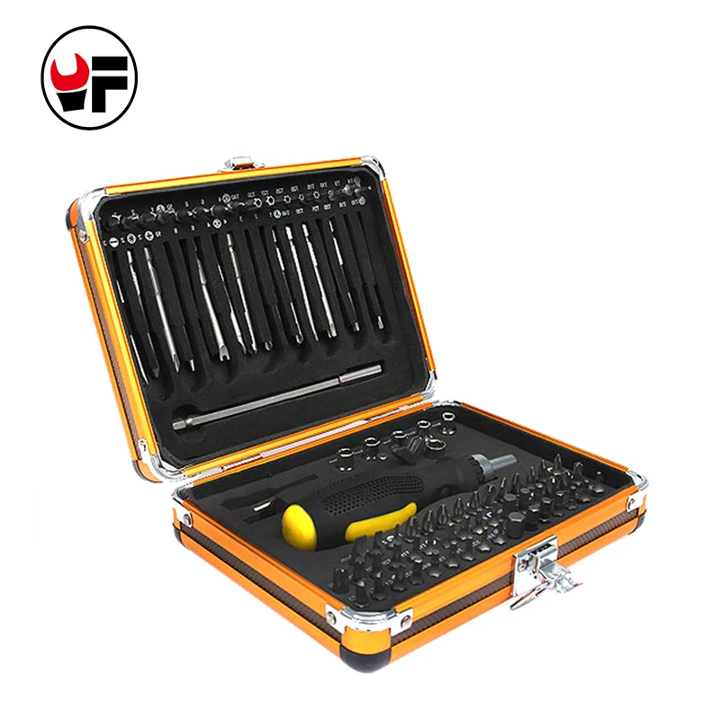 

92pcs T-Crash GoldChild Mixed Multifunction Screwdriver Set Ratchet Wrench Socket Electrical Maintenance Tools Kit DS101