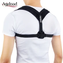 Adjustable Posture Straightener Strap Shoulder Back Corrector Support Brace for Men Women
