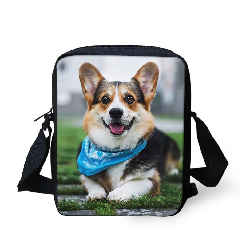 Drawstring Backpack Corgi Gym Bag