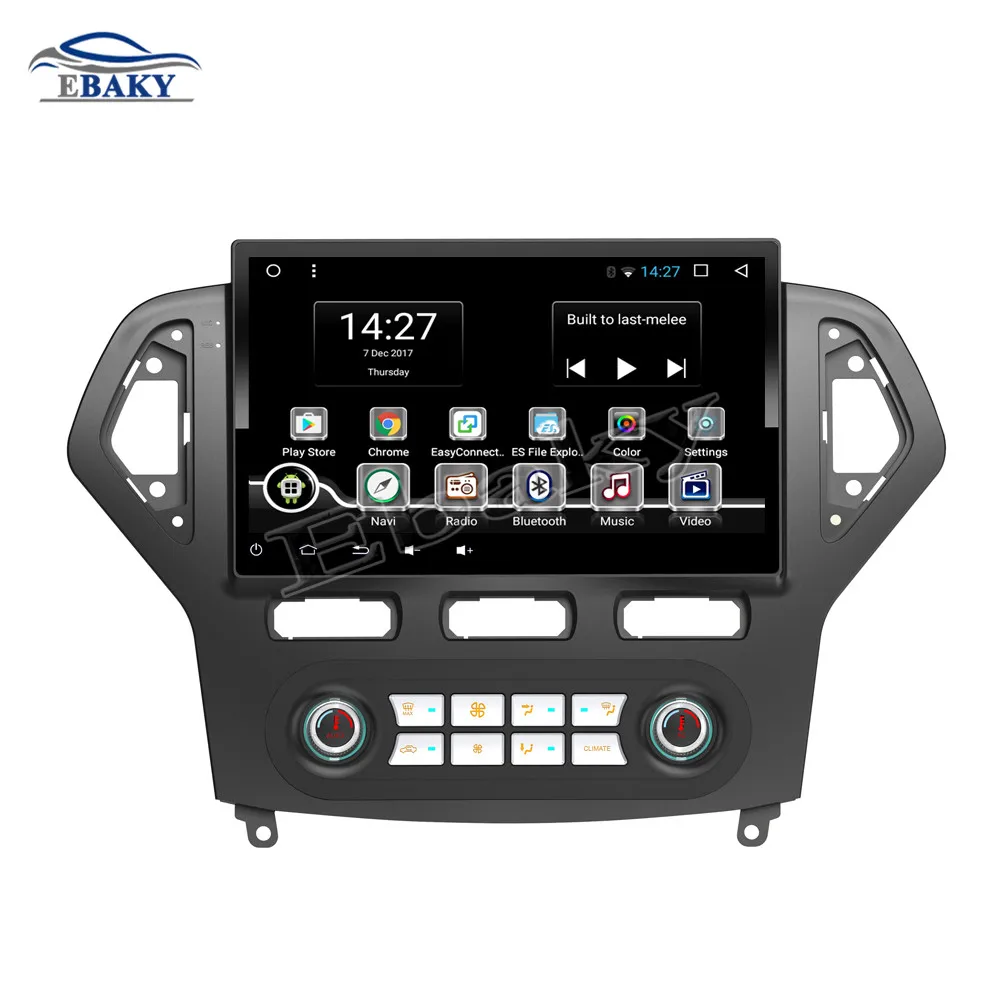 Flash Deal NaviTopia 10.1inch Octa Core Android 7.1 8.1 Car DVD GPS Navigation for Ford Mondeo CHIA-X 2007-2009 2010 2011 2012 2013 Radio 1