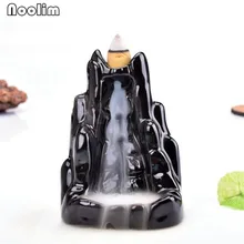 Лотос пруд, водопад курильница для благовоний горелка лаконичная подставка для ароматических палочек керамическая кадильница для ароматерапии бытовой Чайный домик Декор