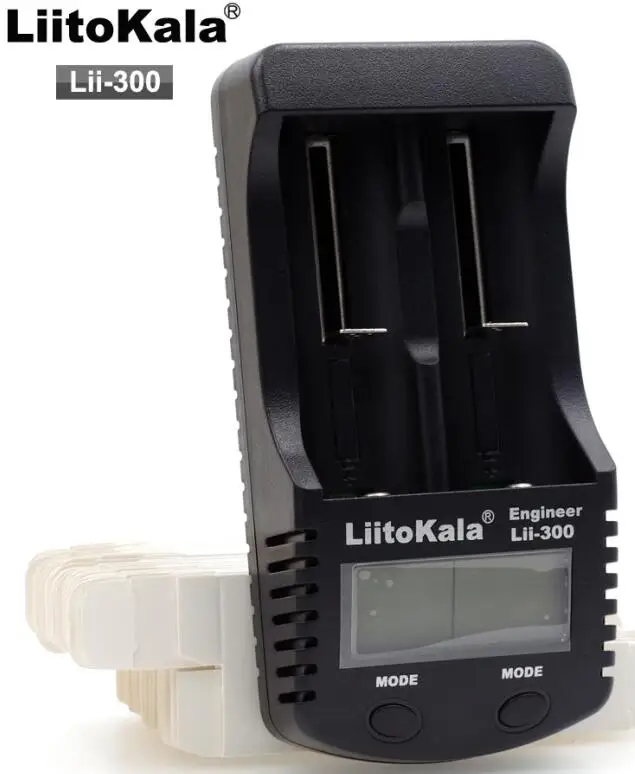 LiitoKala Lii-500 300 18650 зарядное устройство с ЖК-дисплеем тестовая батарея 18650 18350 26650 10440 14500 18500 AA AAA зарядное устройство - Цвет: Lii-300 Only charger