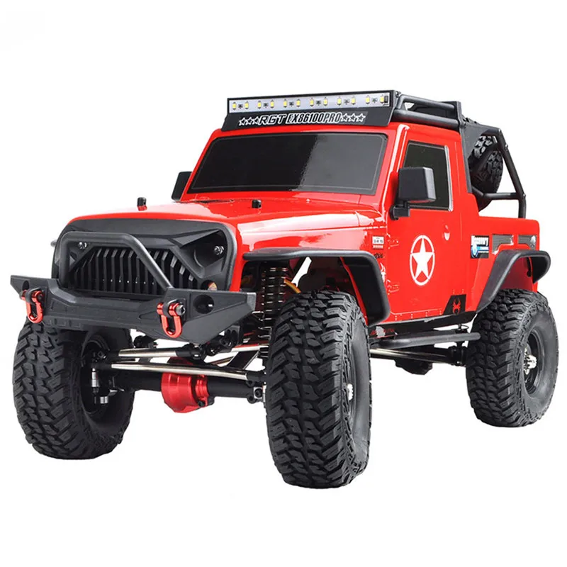 RGT EX86100 PRO набор 1/10 2 4G 4WD Радиоуправляемая машинка для альпинизма скалолазания
