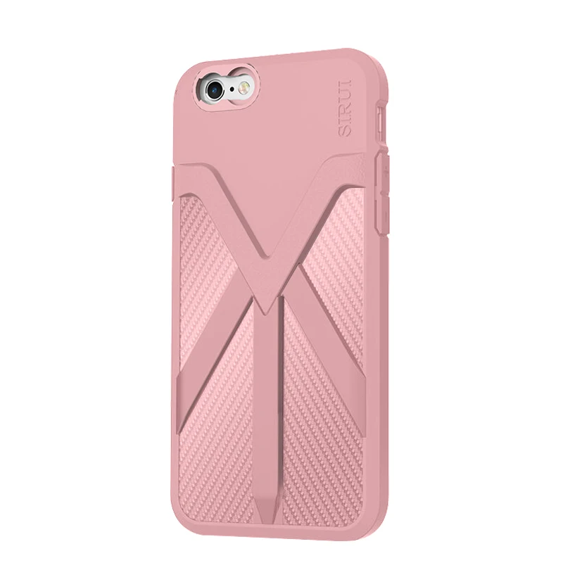 SIRUI мобильный корпус Bluetooth ручка дистанционного управления куртка чехол для iPhone 7 - Цвет: Pink case
