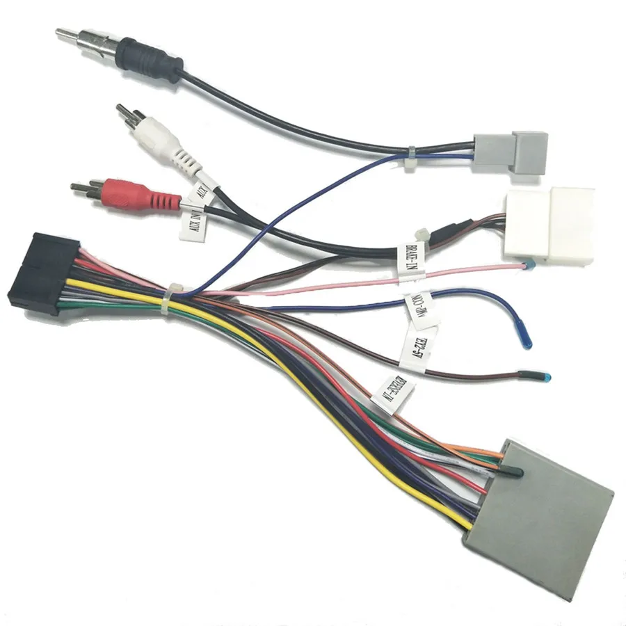 20 PIN жгут проводов разъем адаптера Android силовой кабель жгут подходит 1din или 2din для Honda CRV