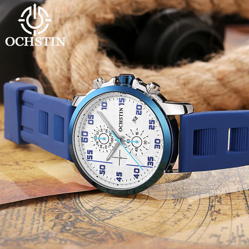 Часы мужские кварцевые с силиконовым ремешком в стиле милитари|wristwatch brand|wristwatch for