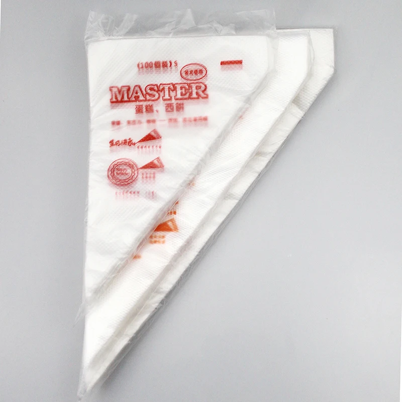 

Disposable Pastry Bag Russian Icing Piping Cream Bag Fondant Cake Cupcake Decoration Kitchen Baking Cake Decorating Tools 100pcs