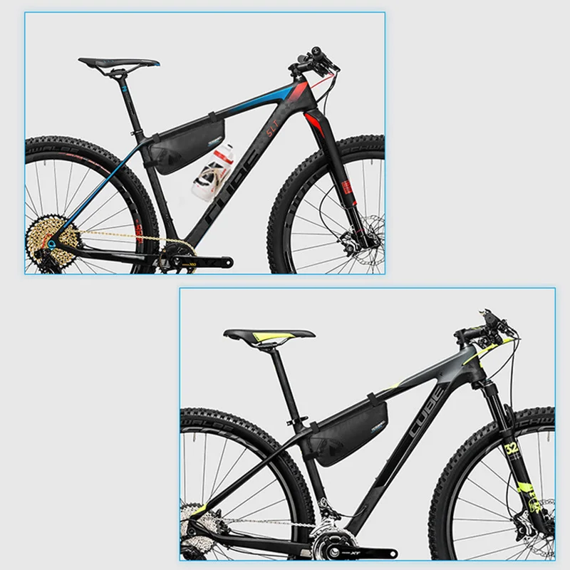 Bicycle Waterproof Top Tube Bags Cycling Triangle Front Frame Storage Bag MTB Road Bike 1.1L Repair Tools Organizer Case BG0089 (3)