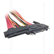 50cm SFF 8482 SAS Cable 29pin Male to Female Hard Disk Drive Extension Cable 0.5M