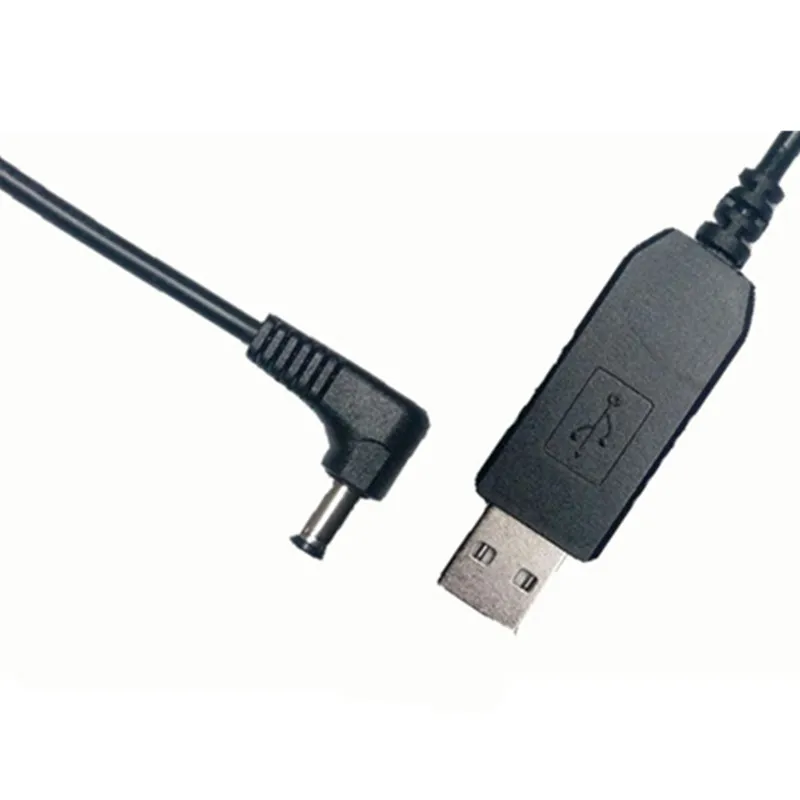 Ihens5 силовой преобразователь Кабель адаптер USB DC 5V к 12V 5 5mm X 2 1mm баррель мужской