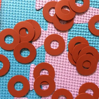 

100 pieces red rubber sucker for printing machine, size 30 13 1 mm 30x13x1mm