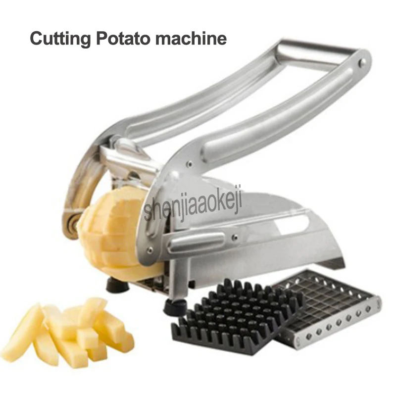 

Stainless Steel Potato chipper Household Cutting Potato cutting machine potatoes, cucumbers, carrots Chip tool 1pc