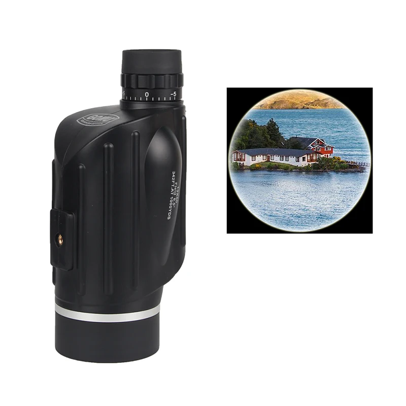 GOMU 13X50 Monocular waterproof Rangefinder Spotting Scope Telescope 114m1000m View for Outdoor Hunting RL36-0002 (19)
