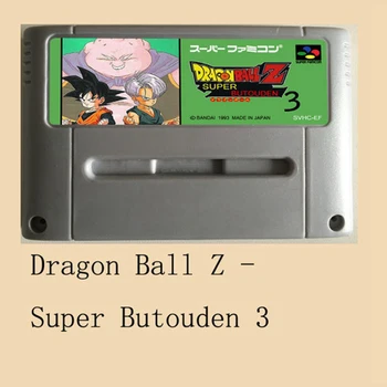 

Dragon Ball Z-Super Butouden 3 16 bit Big Gray Game Card