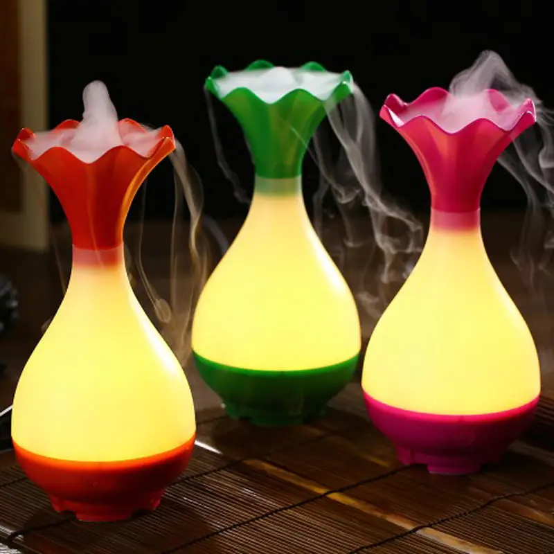 USB Air Humidifier Ultrasonic Aromatherapy Essential Oil Aroma Diffuser with LED Night Light Mist Purifier Atomizer for Home aromatherapy essential oil diffuser mini home air humidifier ultrasonic portable aroma atomizer led purifier mist maker