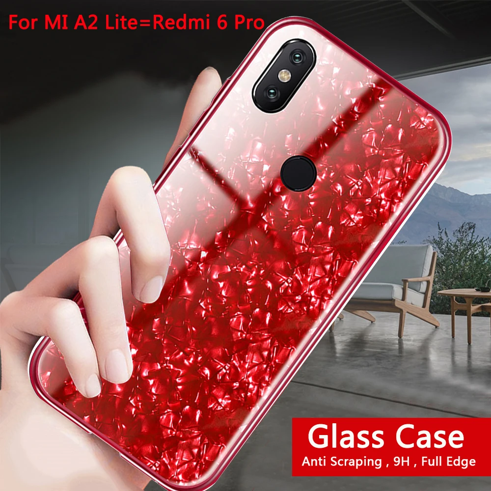 Чехол для Xiaomi Mi A2 Lite 8 SE из закаленного стекла Redmi Note 5 Pro Plus S2 6 6A 6X Mix 2S 2 Mi8SE Explorer Note5 |