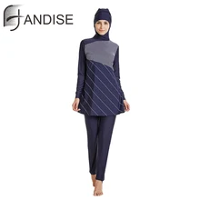 Новая скромная мусульманская одежда для плавания с коротким рукавом, купальный костюм хиджаб Муслима, женская мусульманская одежда для плавания, одежда для серфинга, спортивная одежда