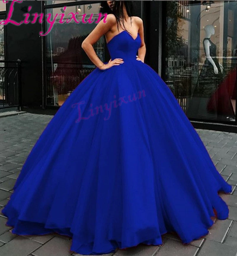 Vestidos de graduación de escote corazón vestido largo Formal vestido Tull vestido de baile formatura vestidos de graduación 2018|Vestidos de - AliExpress