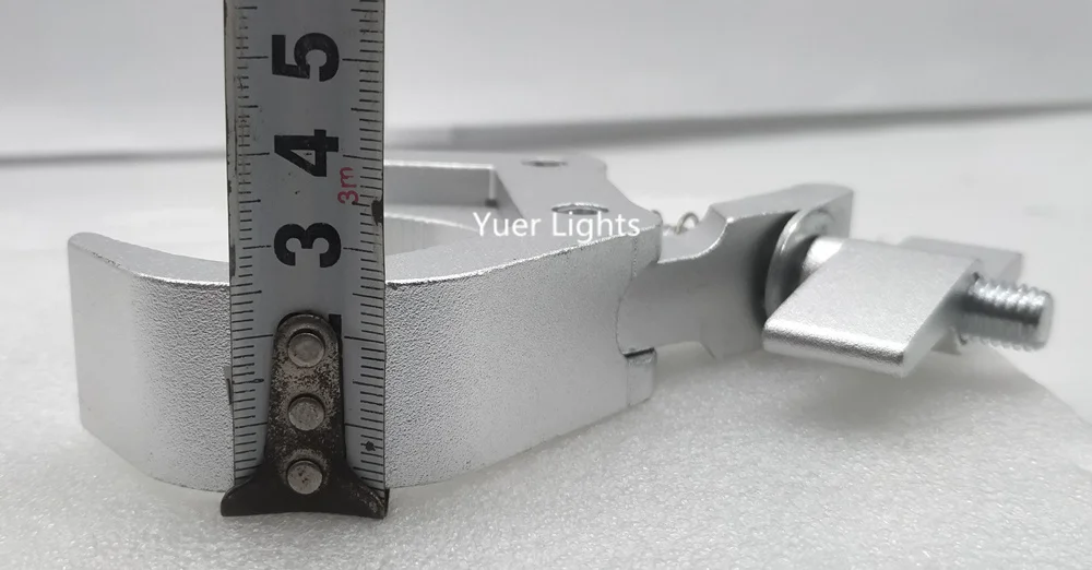 50 шт./лот, алюминиевый сценический светильник, крючки, подходит для 40-60 мм, для клубного бара, DJ, диско, светильник, движущаяся головка, светильник, оборудование, зажим безопасности