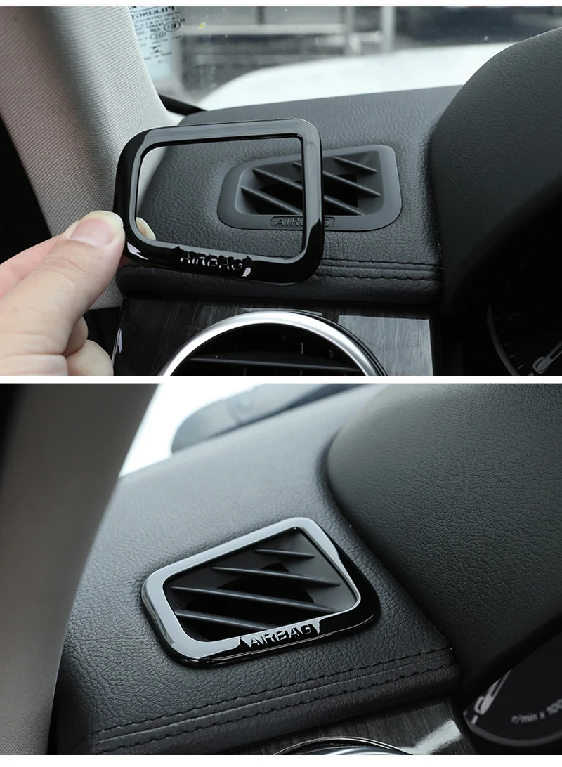 Для Ленд Ровер Дискавери 4 LR4 ABS хромированный автомобильный Кондиционер для приборной панели вентиляционное отверстие рамка Крышка Накладка для Range Rover Sport L320