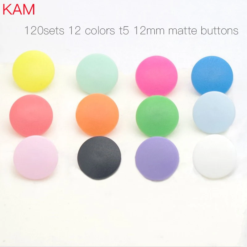 t5 matte snap buttons classic