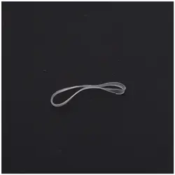 YOST-300pcs прозрачная эластичная резинка для волос женщина девушка подарок