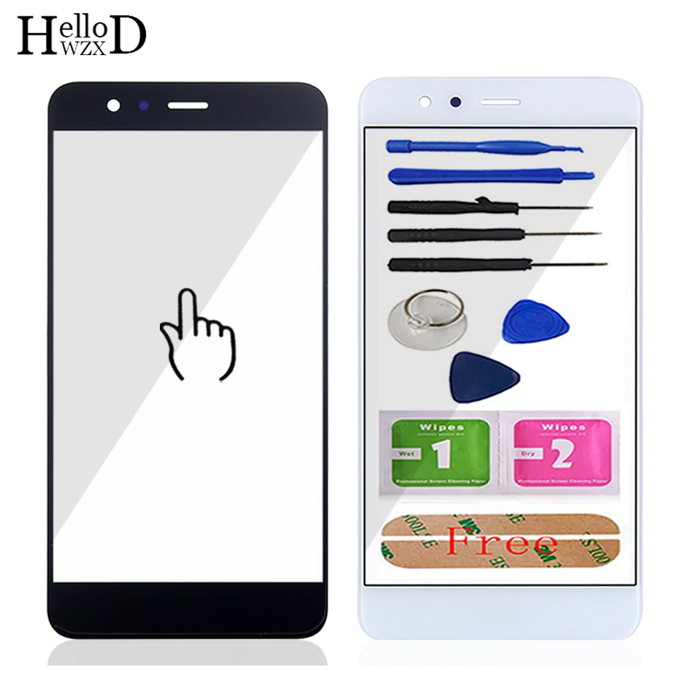 HelloWZXD 5 1 ''переднее внешнее стекло для Huawei P10 Plus (без сенсорного экрана
