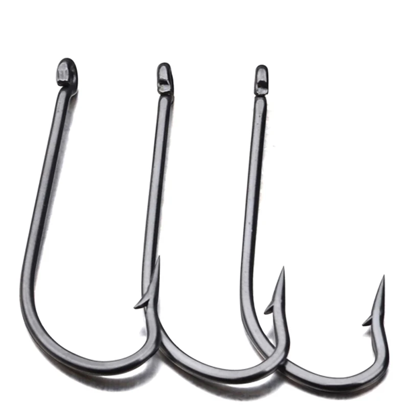 Hot Sale 50 Pcs Fishing Hooks JIG Hook Jig Big Fish Hook 9255 1 8/0