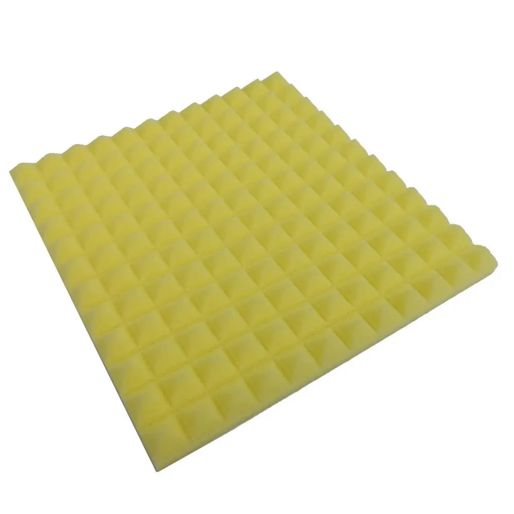 

1Pcs Acoustic Foam Panel Sound Stop Absorption Soft Sponge Studio KTV Soundproof damping 30x30x2.5cm