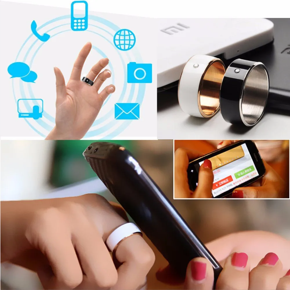 100 шт. креативный подарок RFID rfid кольцо для обмена визитной карточкой/контроля доступа