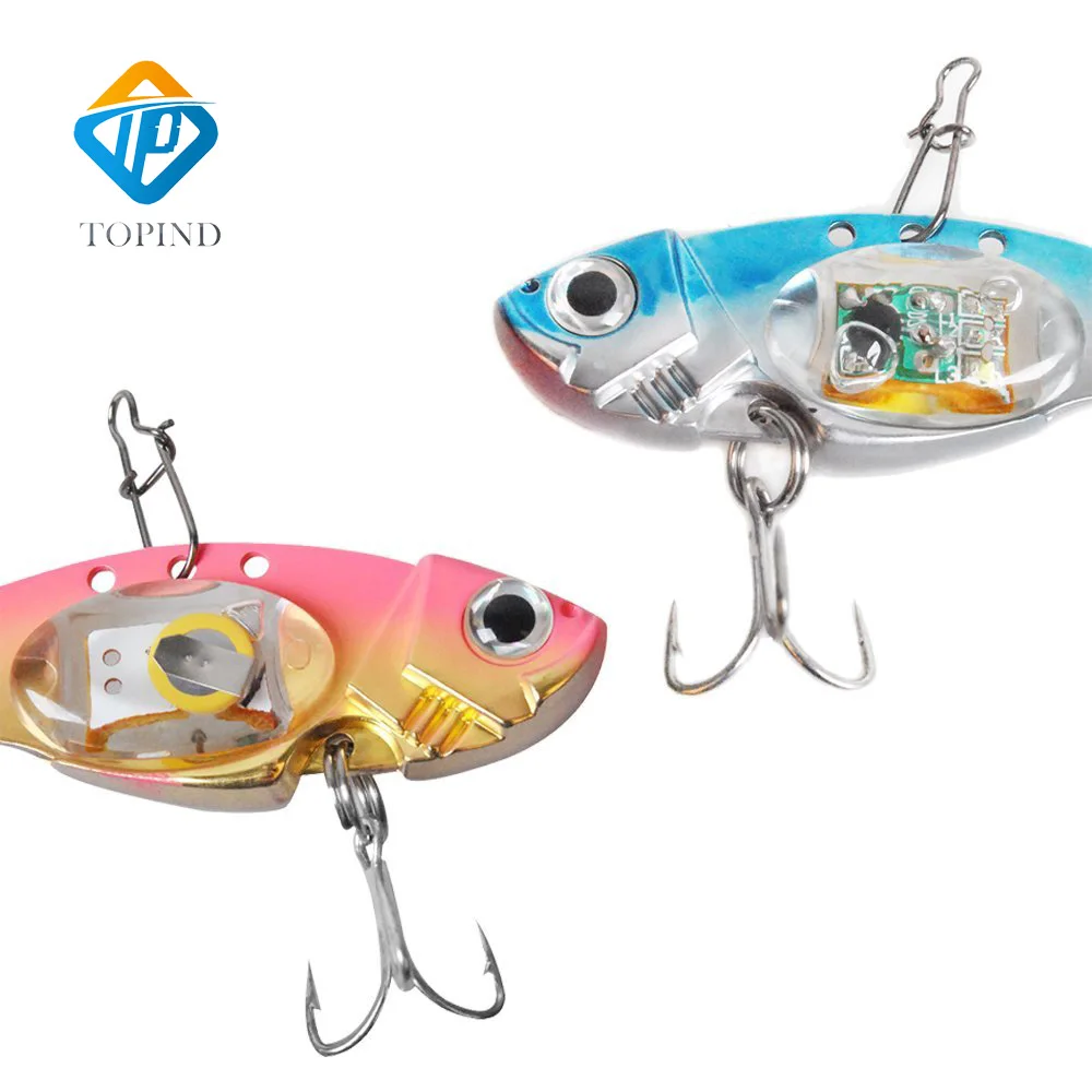 LED fishing lure fisheye