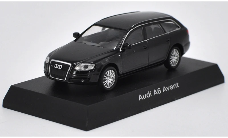 

1:64 Diecast Model for Audi A6 AVANT BLACK Alloy Toy Car Miniature Gifts