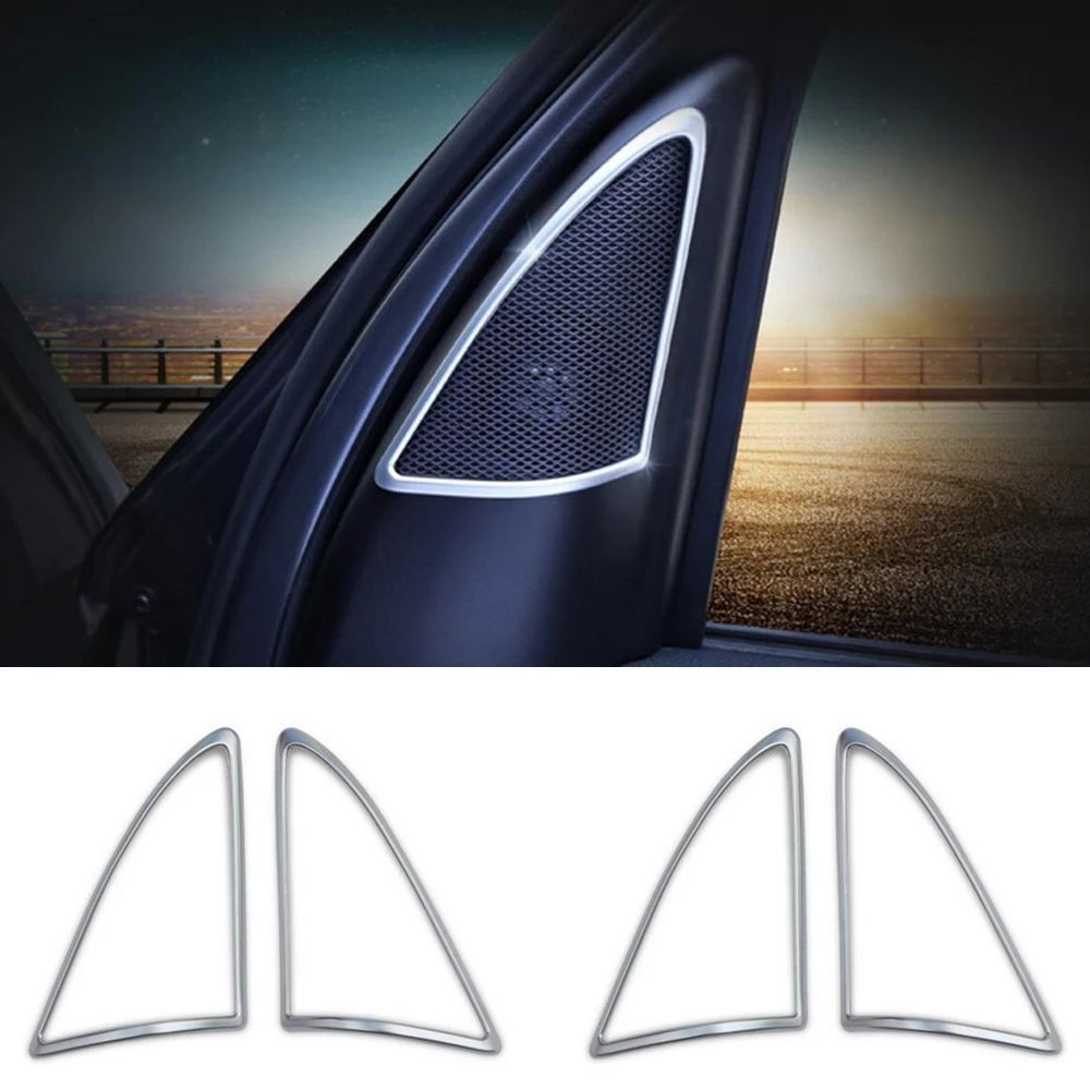 

Interior Moulding Sound Moldings for Land Rover LR3 LR4 Discovery 3 Discovery4 2005-2015 Front Door Speaker Stereo Trim Cover