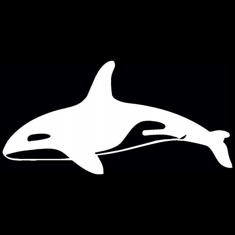 Наклейки для автомобиля Orca Killer Whale Fish классические декоративные аксессуары 15 2*7 5